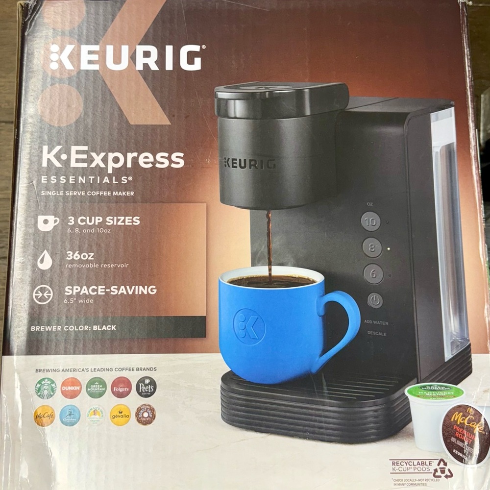 Keurig K-Express Essentials Single Serve Coffee Maker